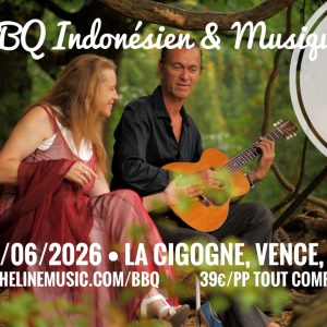 Fête des Lucioles: BBQ Indonésien & Musique